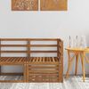 vidaXL Outdoor Corner Sofa Solid Acacia Wood Natural 63 x 63 x 73 cm