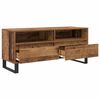 vidaXL TV Cabinet with Drawer Old Wood 100 x 34.5 x 44.5 cm