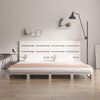 vidaXL Bed Frame without Mattress White 160x200 cm Solid Wood Pine