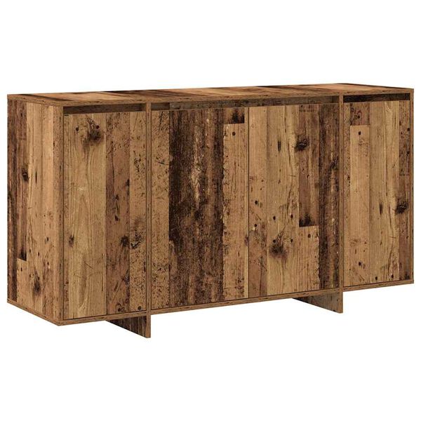 vidaXL Sideboard Old Wood 135 x 41 x 75 cm Engineered Wood