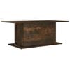 vidaXL Coffee Table Smoked Oak 102x55,5x40 cm Engineered Wood