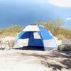 vidaXL Beach Tent 2-Person Azure Blue Quick Release Waterproof