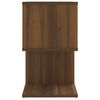 vidaXL Bedside Cabinet Brown Oak 50x30x51.5 cm Engineered Wood