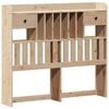vidaXL Bed Frame without Mattress 135x190 cm Double Solid Wood Pine