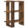 vidaXL Bookshelf Old Wood 52 x 25 x 71.5 cm Engineered Wood