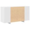vidaXL Sideboard White 135 x 41 x 75 cm Engineered Wood