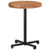 vidaXL Bistro Table Round &Oslash;60x75 cm Solid Acacia Wood
