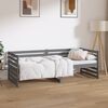 vidaXL Day Bed without Mattress Grey 80x200cm Solid Wood Pine