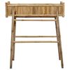 vidaXL Garden Planter with Holder Natural 100 x 38 x 114 cm Bamboo