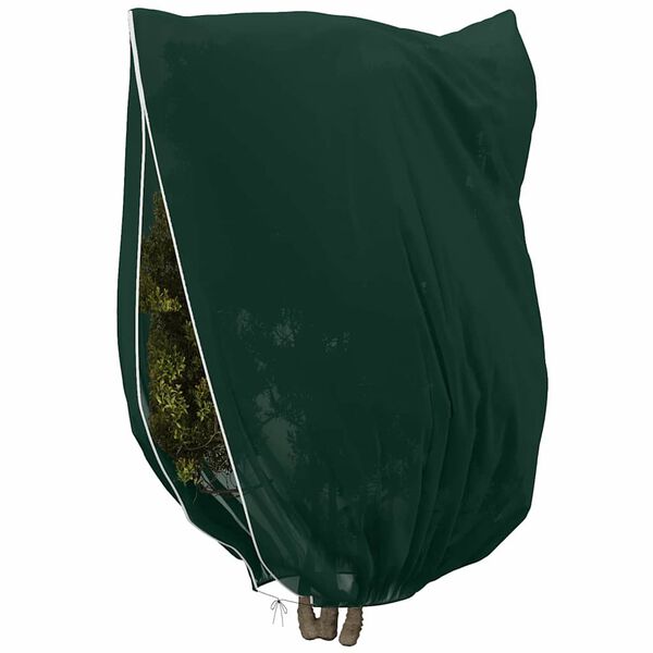 vidaXL Frost Protection Plant Fleece Covers Green 2.4 x 2 m