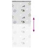 vidaXL Shower Roller Blind with Cassette 90x240 cm Fabric Width 86 cm