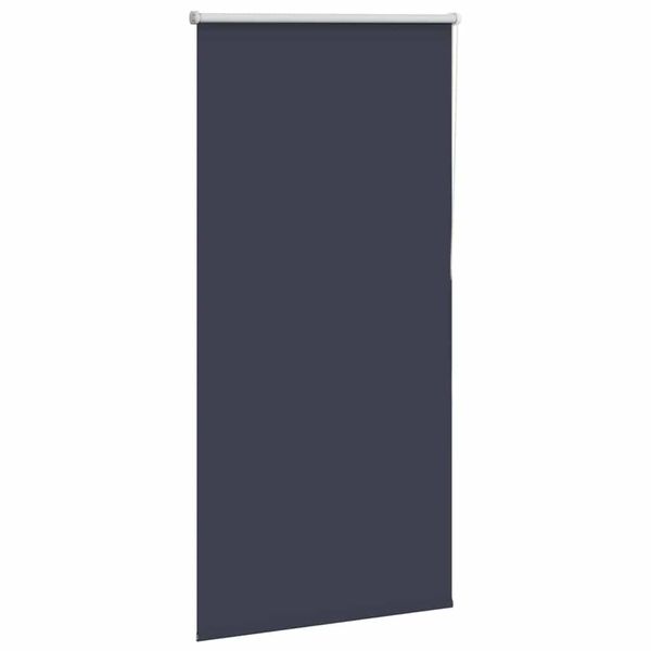 vidaXL Roller Blind Blackout Marine 85x130 cm Fabric Width 80.7 cm Polyester