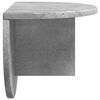 vidaXL Wall Shelf Concrete Grey 48 x 24 x 24 cm Engineered Wood