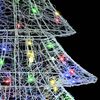 vidaXL Christmas Tree with 160 LEDs Multicolour 150 cm Acrylic