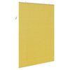vidaXL Roller Blind with Curtains Manual Yellow 140 x 220 cm Bamboo