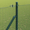 vidaXL Fence Post Green 25 x 1.5 m (19 x 19 mm mesh) Steel