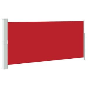 vidaXL Side Awning | Red | Steel frame | 140 x 300 cm | Retractable