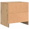 vidaXL Bedside Cabinet Artisan Oak 45 x 34 x 44.5 cm Engineered Wood