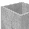 vidaXL Umbrella Stand Concrete Grey 20 x 20 x 55.5 cm Engineered Wood