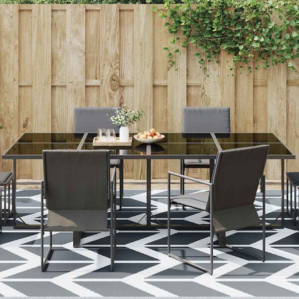 vidaXL Outdoor Rug ARAKIL Grey 300 x 400 cm PP