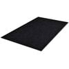 vidaXL Door Mat Black 117x220 cm PVC