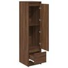 vidaXL Highboard Brown Oak 29.5x34x119.5 cm Engineered Wood