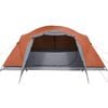 vidaXL Family Tent Crossvent 8-Person Orange Waterproof