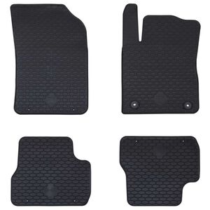 vidaXL Car Mat 4 pcs Black suitable for C3 2017-2024 Rubber