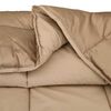 vidaXL Winter Duvet Gold 220 x 140 cm Satin and Microfiber