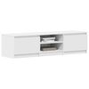 vidaXL TV Cabinet White 140x40x35.5 cm Engineered Wood