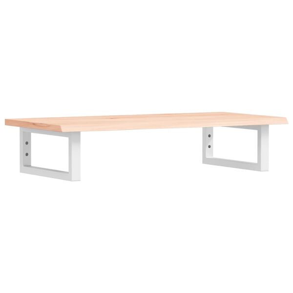 vidaXL Basin Shelf Wall Mounted Steel and Solid Wood Oak