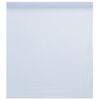 vidaXL Window Film Static Frosted White 45x500 cm PVC