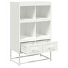vidaXL Highboard White 68.5x39x111.5 cm Steel