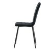 Venture Home Dining Chairs 2 pcs Windu Velvet Black