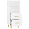 vidaXL Sideboard White 34.5x34x90 cm Engineered Wood