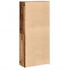 vidaXL Shoe Cabinet Old Wood 80x35.5x180 cm Engineered Wood