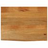 vidaXL Table Top Live Edge 70x60x3.8 cm Solid Wood Mango