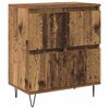 vidaXL Sideboards 2 pcs Old wood 120 x 35 x 70 cm Engineered wood