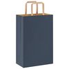 vidaXL Paper Bags 50 pcs with Handles Blue 21x11x31 cm