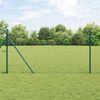 vidaXL Hexagon Fence Green 1 x 100 m Steel