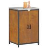 vidaXL Kitchen Storage with Shelf Rusty 60 x 50 x 92 cm Steel