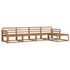 vidaXL Outdoor Sofa Set 5 pcs Natural Solid Acacia Wood