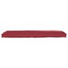 vidaXL Pallet Cushion Set 2 pcs Wine red 150 x 40 x 8 cm Oxford fabric