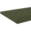 vidaXL Floating Shelf 4 pcs Olive Green 30 x 18 x 2.5 cm Steel