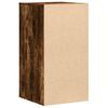 vidaXL Corner Chest of Drawers Smoked Oak 40x41x76 cm Engineered Wood