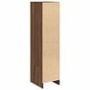 vidaXL Highboard Brown Oak 29.5x34x119.5 cm Engineered Wood