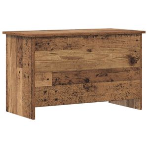 vidaXL Storage Chest Old Wood 80 x 40 x 50 cm Engineered Wood