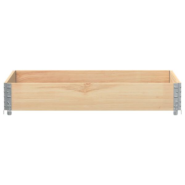 vidaXL Garden Planter 120x80 cm Solid Pine Wood