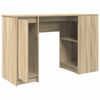 vidaXL Desk Sonoma Oak 120x42x76 cm Engineered Wood