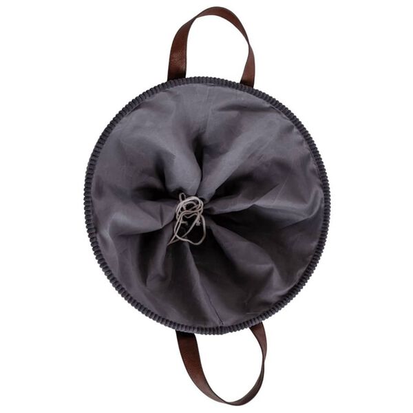 House Nordic Laundry Basket Nora Corduroy Grey